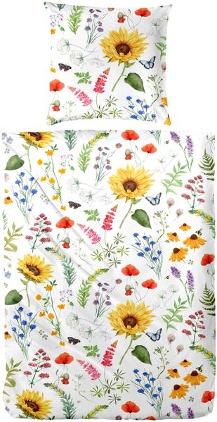 Primera Renforce Bettwäsche 135x200 Bienenretter Wiesenblumen 123114-59