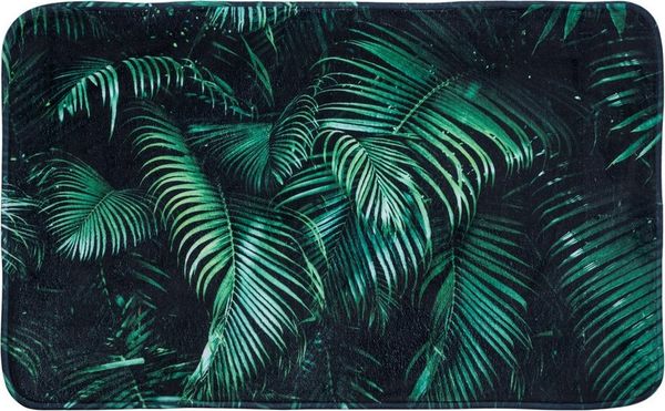 Sanilo Badematte Palmdream, rutschhemmend beschichtet, waschbar, schnelltrocknend, Polyester, rechteckig, sehr weich, hochwertig & modern, 50 x 80 cm oder 70 x 110 cm