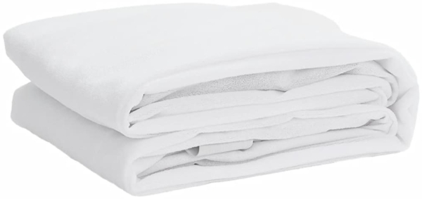 vidaXL Matratzenschoner Weiß 140x200 cm Wasserdicht 4100171