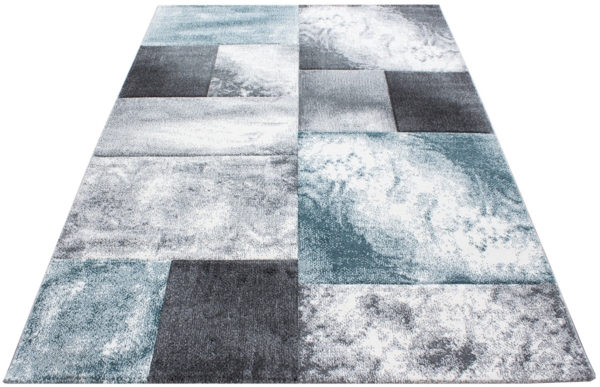 Kurzflor Teppich Hara rechteckig - 140x200 cm - Blau Bild 3