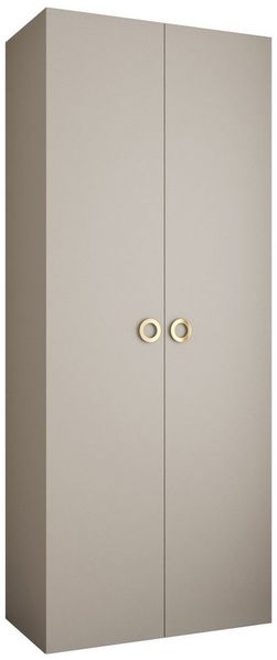 ABIKS MÖBEL Drehtürenschrank COMO 1 Schlafzimmerschrank mit Kleiderstange und Regalen