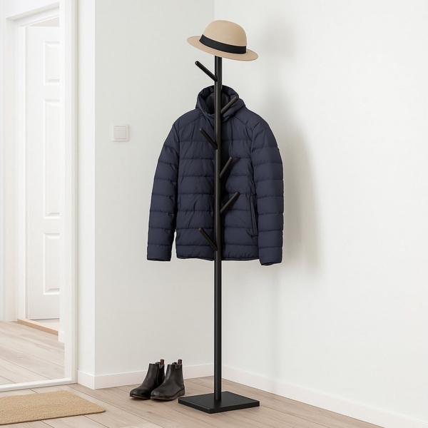 Garderobenständer Holz 8 Haken 10051396_126 Bild 2