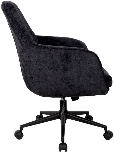 Novel 'DANNY' Bürodrehstuhl, Chenille anthrazit, 63 x 98 x 71 cm, 140 kg belastbar