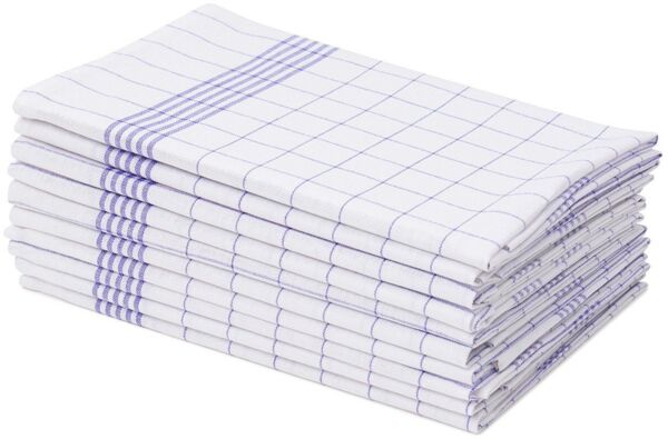 HSC Home-Style-Creation GmbH Geschirrtuch aus 100% Baumwolle, (Spar-Set, 10-tlg, bestehend aus 10 Geschirrtücher in 50 x 70 cm), saugstark und langlebig, mit Aufhängeschlaufe