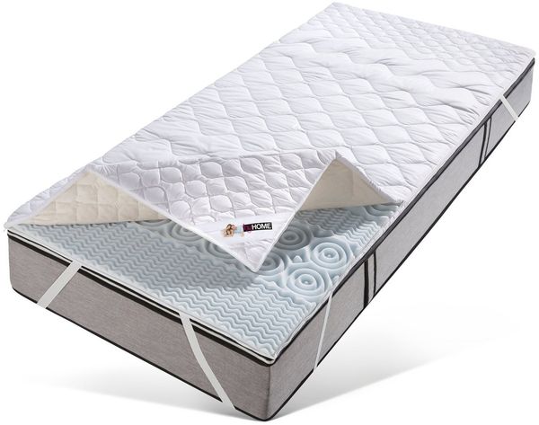 OTTO home, Topper Fantasy, 7 Zonen Topper in 90x200, 140x200 cm und weitere Größen, 4 cm hoch, Komfortschaum, Matratze, Boxspringbett, allergiker geeignet (Hausstauballergiker)