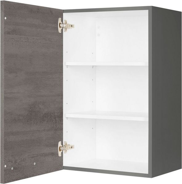 nobilia® Hängeschrank "Riva", Ausrichtung wählbar, vormontiert, in drei Breiten: 30, 45 und 60 cm, mit Soft-Close-Funktion