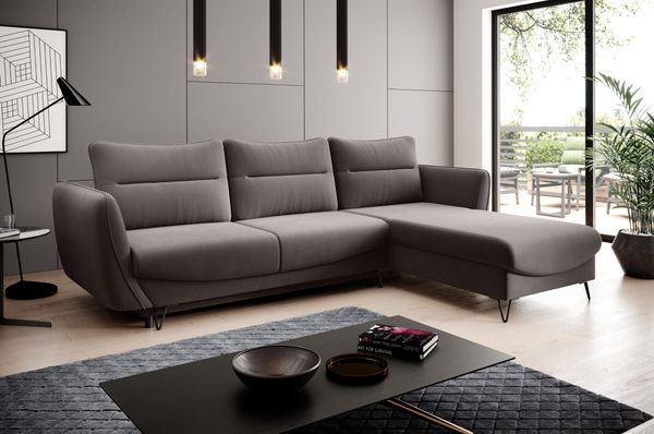 Wohnideebilder Silva Grau Couchgarnitur CO-SIL-RT-07SAV