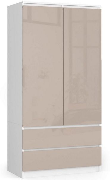 Raumhirsch Furniture Kleiderschrank Moderner Kleiderschrank - Zaubert Ordnung ins Schlafzimmer - Stauraum (viele Farbvarianten - Maße 180 - 90 - 50 cm) Stilvoller Schlafzimmerschrank, ideal für Jugendzimmer & Wohnzimmer