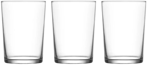 LAV Bodega Trinkgläser - 3er Set, 510 ml - zeitlos & vielseitig einsetzbar