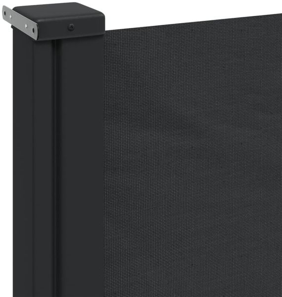vidaXL Seitenmarkise Ausziehbar Schwarz 180x600 cm 4004534 Bild 7