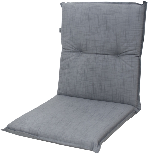Doppler 6994 Niederlehner Gartenstuhl Auflage 8cm niedrig grau