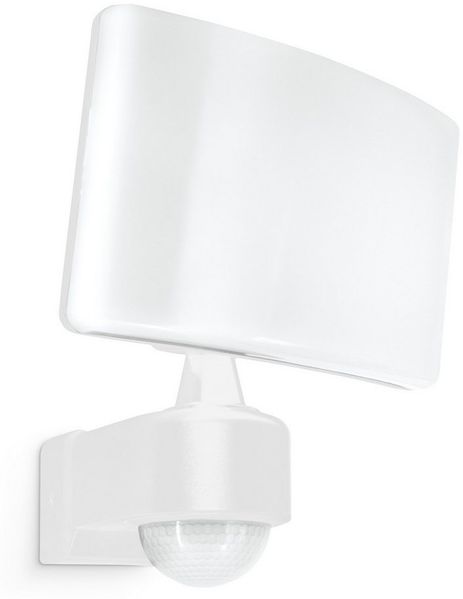 SSC-LUXon LED Außen-Wandleuchte NORSU Wandlampe Außen mit Bewegungsmelder hell schwenkbar 29W 230V, Neutralweiß