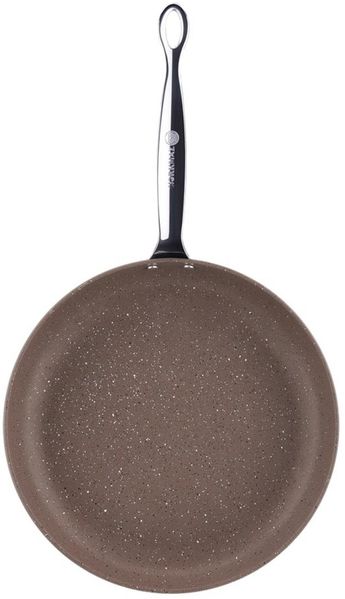 Korkmaz Browni Pfanne mit Griff - 20 x 3,3 cm - Antihaft & Kratzfest Bild 2