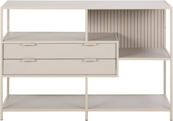 Standregal >Seaford< 2 Schübe, in grau - 114x78x35 (BxHxT)