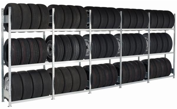 Schulte Container-Regalset 20Zoll 20979 200x568,4x40cm Bild 1