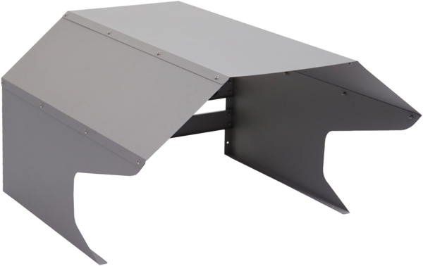 Mendler 'HWC-L43' Mähroboter Garage, Metall, 40 x 59 x 69 cm, Grau