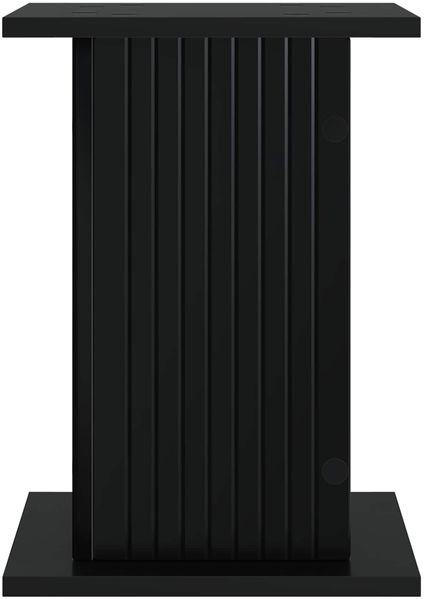 vidaXL Pflanzenständer Schwarz 30,5 x 30 x 43 cm Holzwerkstoff 899800 Bild 5