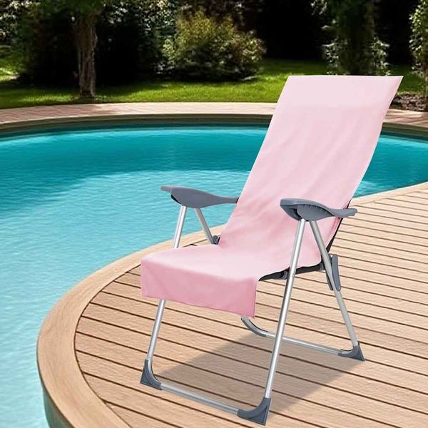 vidaXL Außenstuhl Handtücher 2 pcs Rosa 130 x 60 cm 42011512