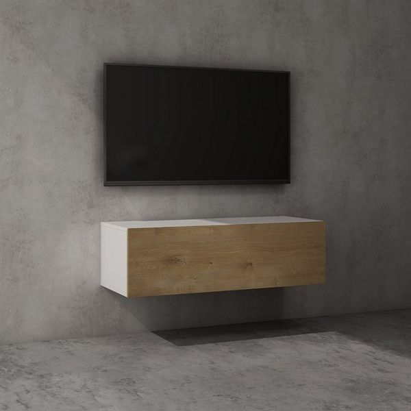 doporro TV-Board TV-Schrank Low-Board modern Fernsehtisch Wandmontage H:30cm F02< 2000