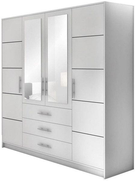 Beautysofa Kleiderschrank BALI D4 Schrank mit 4 türen