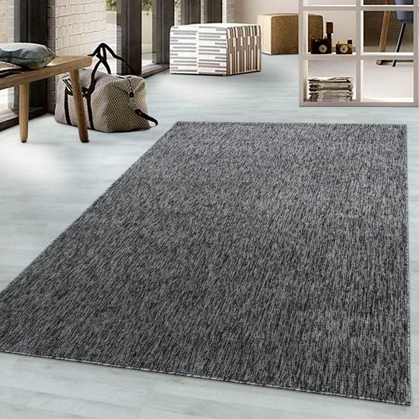 Ayyildiz Teppiche Teppich Nizza 1800 Kurzflorteppich, rechteckig, Höhe: 6 mm, pflegeleicht, leicht melierter Kurzflor, ringsum gekettelt, Wohnzimmer