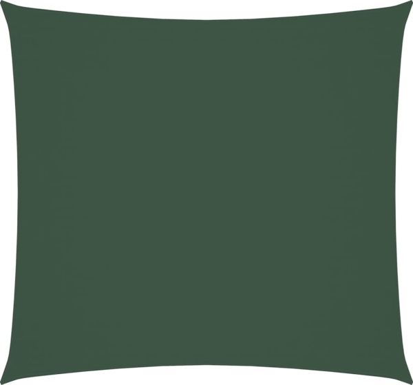 vidaXL Sonnensegel Oxford-Gewebe Quadratisch 7x7 m Dunkelgrün 135473