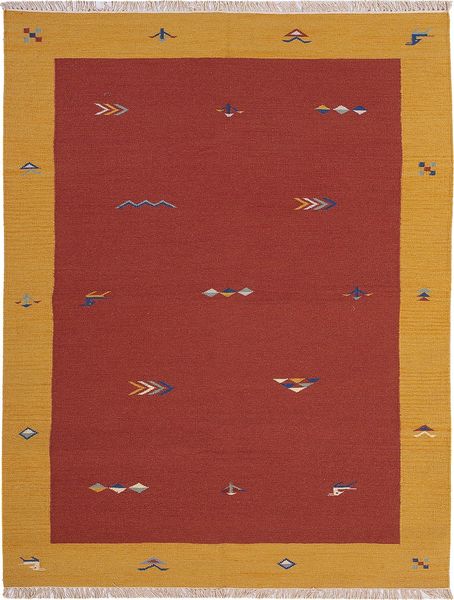 Kelim Teppich - Trendy - 240 x 170 cm - rot