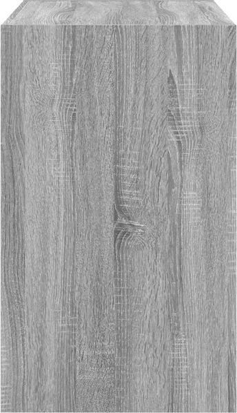 vidaXL Schuhschrank Grau Sonoma 80x42x69 cm Holzwerkstoff 840006 Bild 6