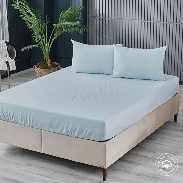ARGAHOME Spannbettlaken Colourful Spannbettlaken 100% Baumwolle bis 35 cm Gewebter Stoff, Baumwolle, Gummizug: Rundum, (1 Stück), aus Baumwolle, für Matratzen bis 35 cm Höhe, Bettlaken,Spannbetttuch