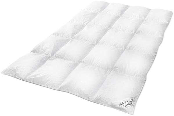 Mayaadi-Home HS46 Bettdecke Baumwolle 70% Daunen 30% Federn Weiß 200x220 cm 1400 Gramm Bild 2