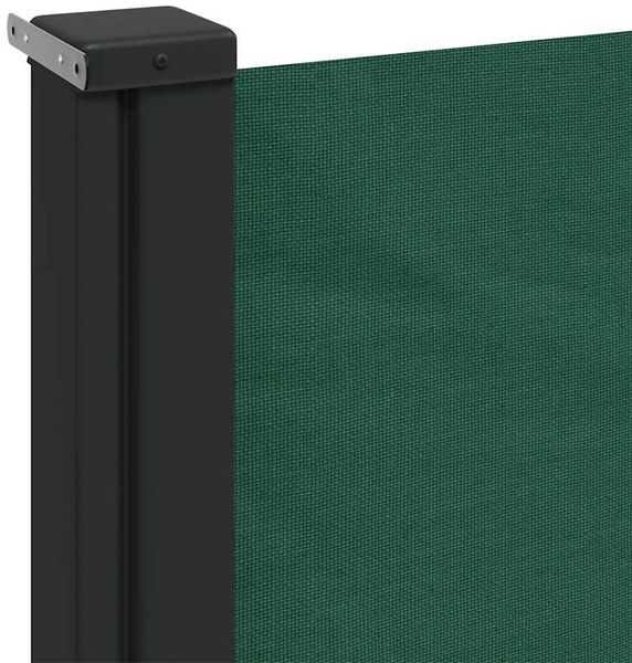 vidaXL Seitenmarkise Ausziehbar Dunkelgrün 180x500 cm 4004455 Bild 7
