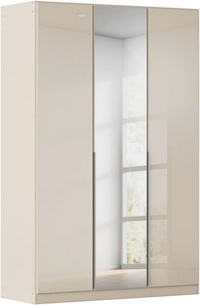 OTTO home Drehtürenschrank Kleiderschrank Kleiderschränke Schrank Garderobe AGORDO mit Glasfront (in zwei Griff-Farben, Breiten 91-405 cm) durchdachte Innenausstattung, in 8 Breiten und 2 Höhen MADE IN GERMANY
