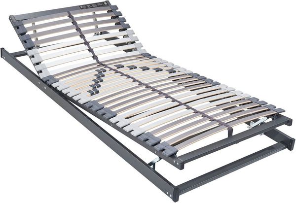 Lattenrost Orthomatic FHR 40 Flex, Musterring, Kopfteil manuell verstellbar, Fußteil manuell verstellbar, stufenlose Härtegradverstellung, Mittelgurt, 90x200 oder 100x200