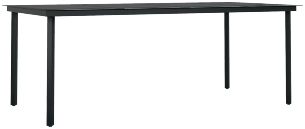 vidaXL 7-tlg. Garten-Essgruppe Schwarz 3099153 Bild 5