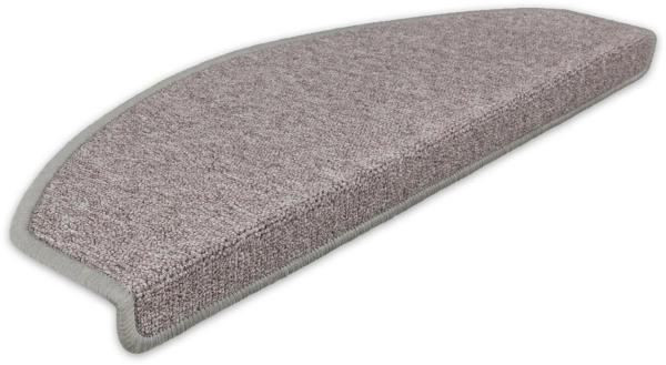 Metzker® Stufenmatte Stufenmatten Rambo New Halbrund Einzeln und SparSet´s, halbrund, Höhe: 5 mm, 16 Stück im Set - Taupe