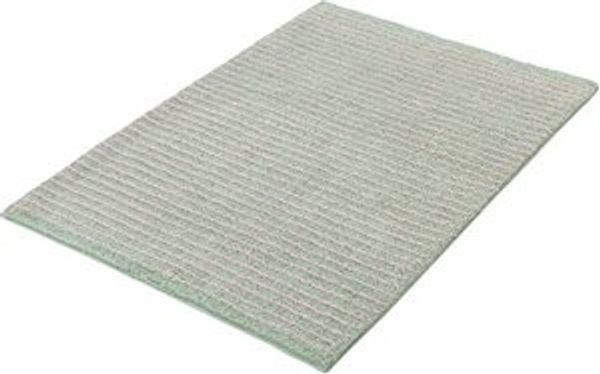 Kleine Wolke Badematte Amalia, Höhe 12 mm, rutschhemmend beschichtet, fußbodenheizungsgeeignet, Baumwolle, rechteckig, Badteppich, gestreift, leichter Hoch-Tief Effekt, reine Baumwolle Bild 6