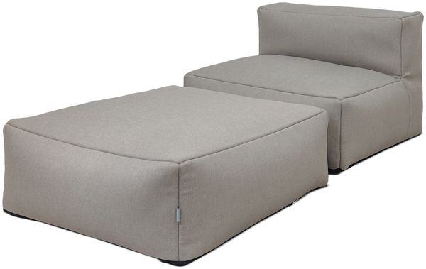 osoltus Ida Premium Modular Lounge 2tlg. Axroma Olefin charcoal grau
