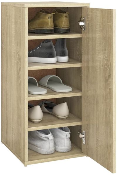 vidaXL Schuhschrank Sonoma-Eiche 32x35x70 cm Holzwerkstoff 808960 Bild 5