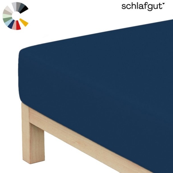 Schlafgut Mako Jersey Spannbetttuch Spannbettlaken 90x200 100x200 Bild 4