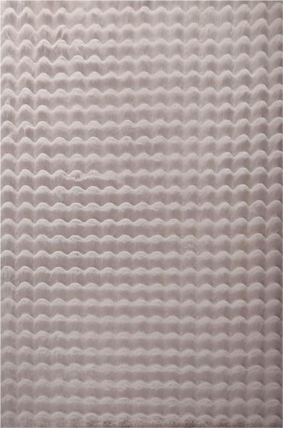 Hochflor Teppich Alessandro rechteckig - 120x170 cm - Beige