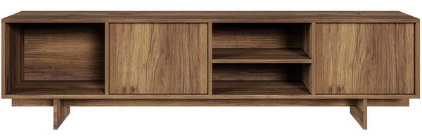 Selsey 'Sanva' - TV-Lowboard 2-türig, Warmia Walnuss, 200 cm