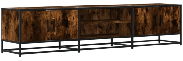 vidaXL TV-Schrank Räuchereiche 180x35x41 cm Holzwerkstoff 3300777