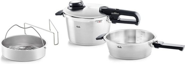 Fissler Vitavit® Premium Schnellkochtopf-Set 2-tlg. 22 cm / 4,5 + 2,5 Liter Bild 4