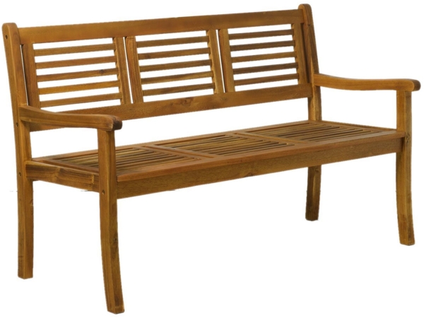 Gartenbank aus Akazie 150 x 92 x 68 cm