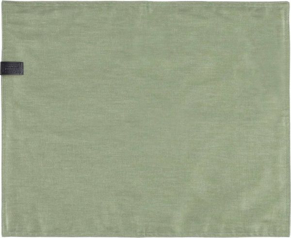 SCHÖNER WOHNEN-Kollektion Platzset TISCHSET Tischset, (Packung, 2-St), 35 x 50 cm in Dunkelgrün