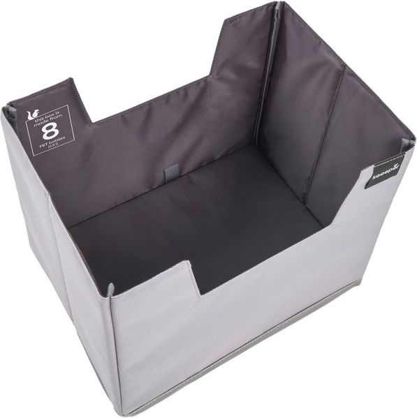 keeeper Faltbox neo, faltbarer Einkaufsorganizer für Klappboxen (1 St), aus recycelten PET-Flaschen