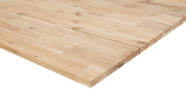 vidaXL Tischplatte 100x40x2 cm Rechteckig Massivholz Akazie 4008746 Bild 8