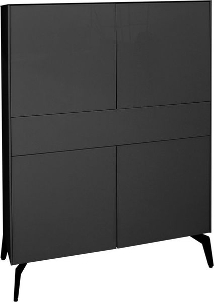 Mäusbacher Highboard Imola TOPSELLER! (OTTOs Choice), Mäusbacher Highboard, Breite 121 cm, mit Glasfront und Glasoberplatte