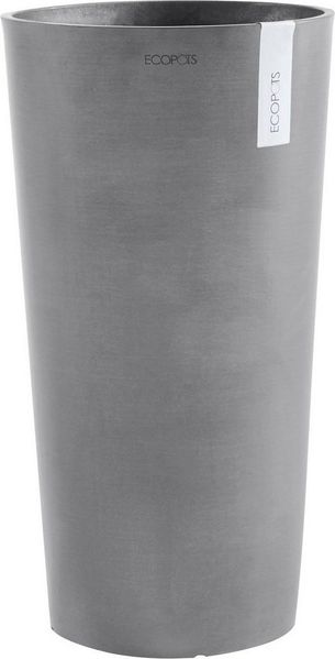 ECOPOTS Blumentopf AMSTERDAM MID HIGH Grey, BxTxH: 34x34x66 cm