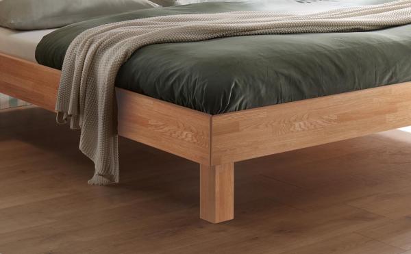 Hasena Trento Rapallo Massivholzbett 120x200 Eiche bianco, geölt 20 Bild 4